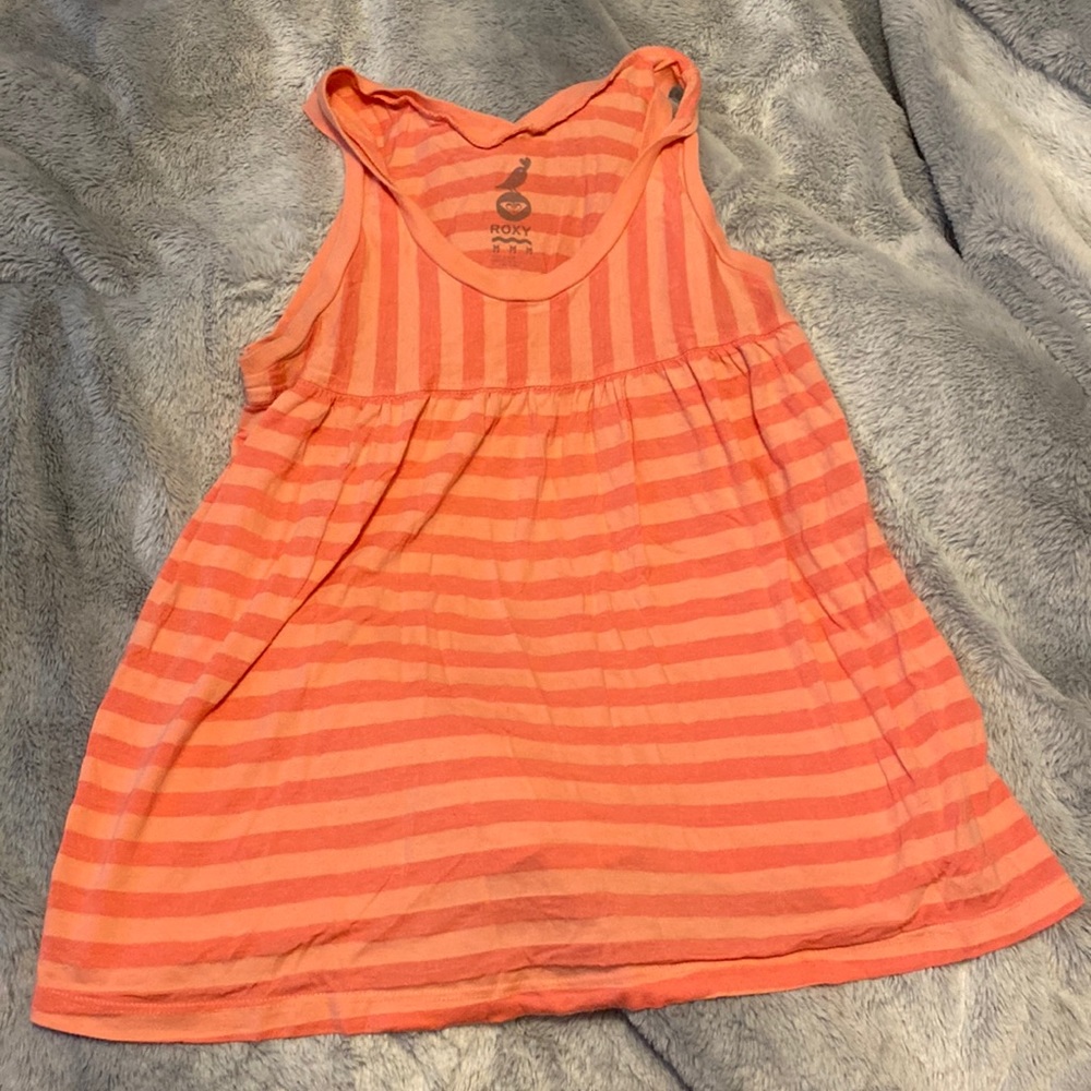 Roxy striped tank top 🧡